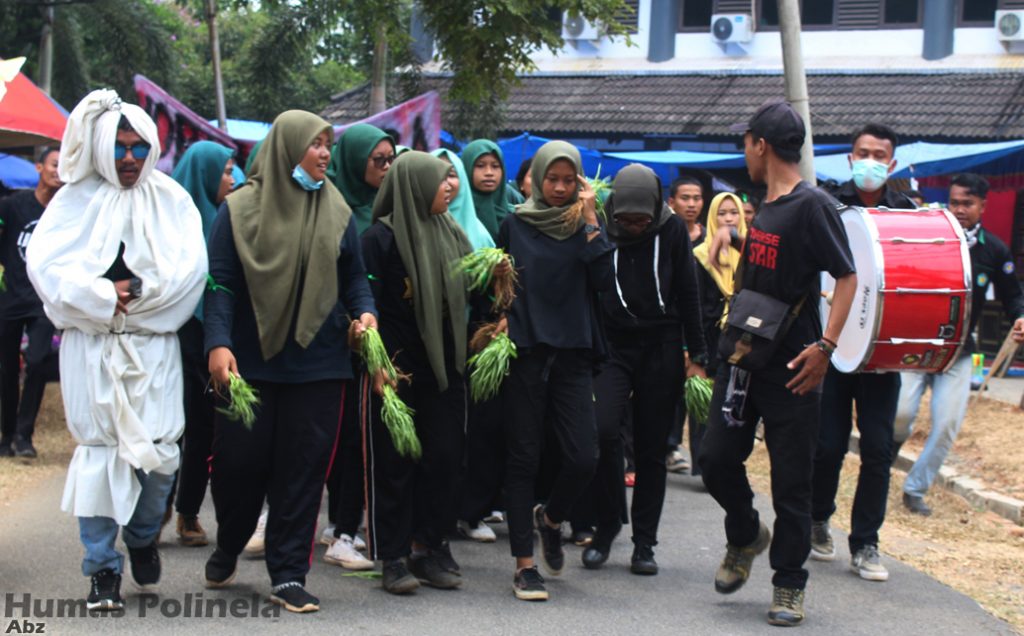 Kebahagian yang di lakukan adek tingkat