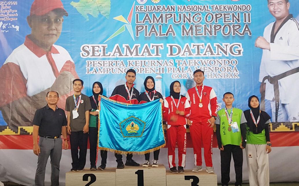 Polinela Juara Kejurnas Taekwondo Open II Piala Menpora