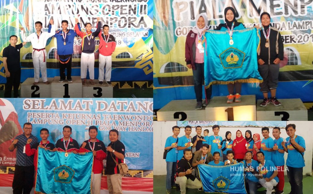 Kejurnas Taekwondo Polinela raih 4 emas