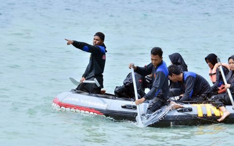 UKM Garda Polinela pelatihan sar