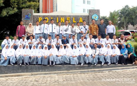 SMK Negeri 1 Lempuing Jaya Kunjungan Industri di Kampus Polinela