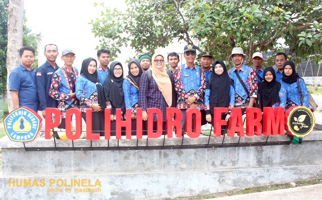UPTD BPPP Way Khilau Kunjungi Polihidro Farm Polinela