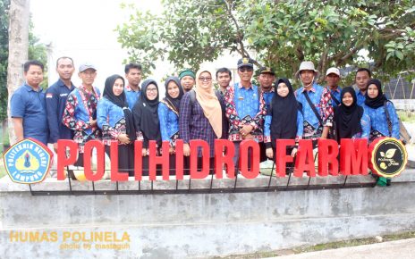 UPTD BPPP Way Khilau Kunjungi Polihidro Farm Polinela