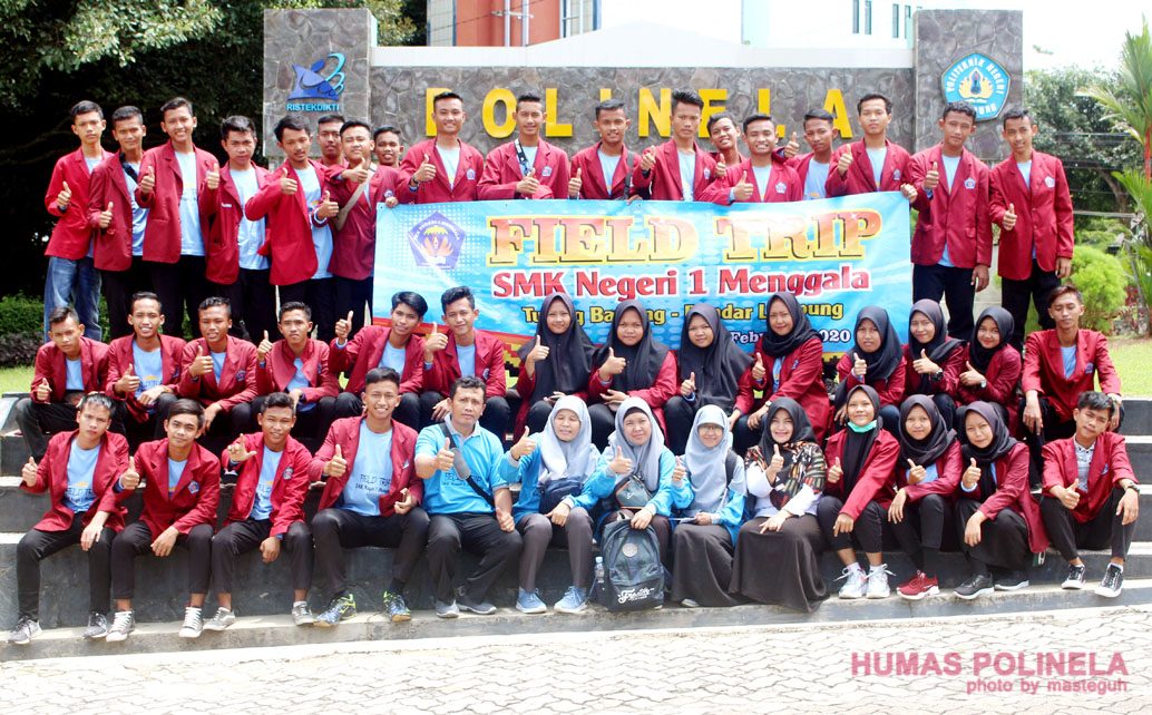 Kunjungan Industri SMKN 1 Menggala di Polinela