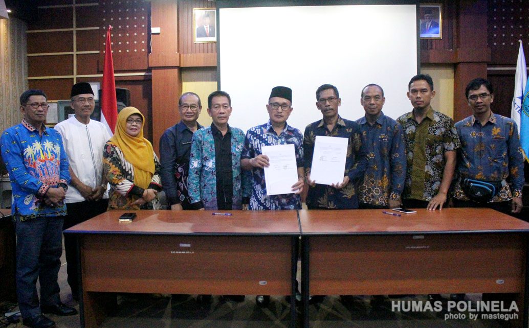 SMK Negeri 1 Pangkalan Kuras Riau MoU dengan Polinela