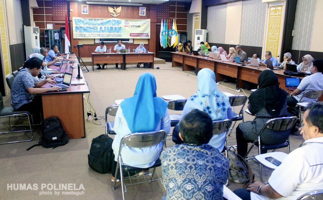 Polinela Selenggarakan Workshop Persiapan Pembelajaran Dosen