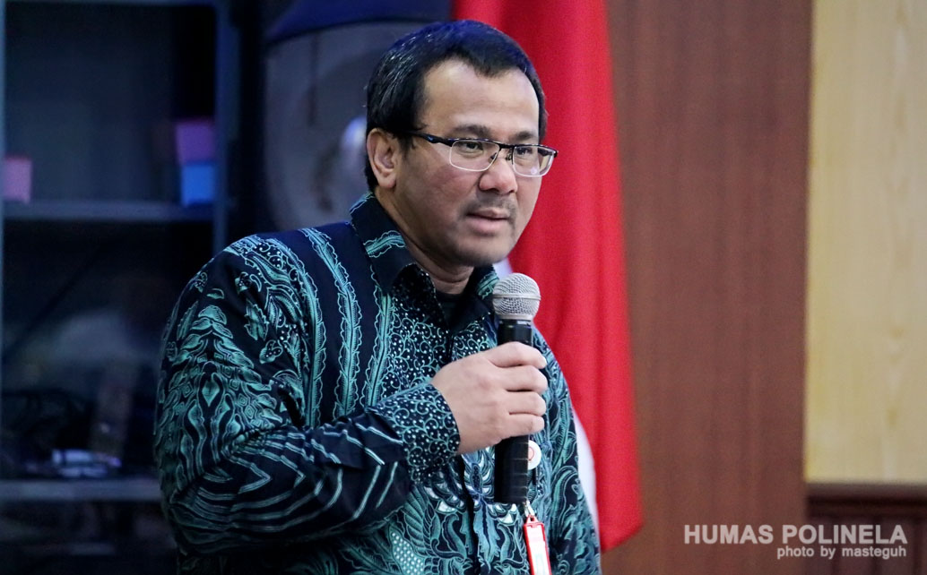 Sujana Gita Negara menyampaikan upaya pencegahan dan pengendalian korupsi