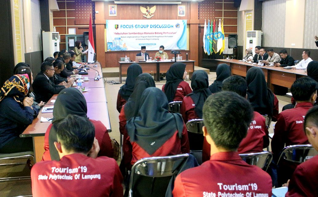 FGD Penandatanganan MoU Polinela dan Industri Perhotelan
