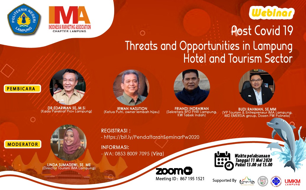 POST COVID 19 - THREAT AND OPPORTUNITY FOR LAMPUNG HOTEL AND TOURISM SECTOR