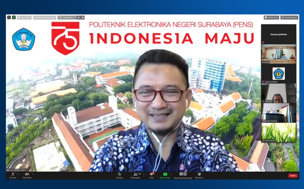 Dr. Eng Indra Adji Sulistijono, S.T., M.Eng Wakil Direktur I PENS Surabaya
