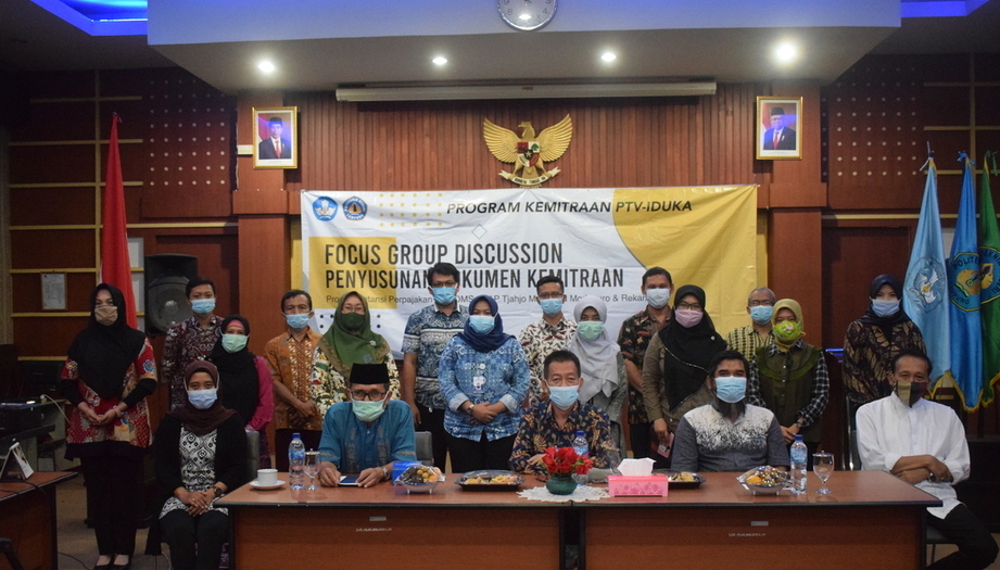 Focus Group Discussion Penyusunan Dokumen Kemitraan Program Studi Akuntansi Perpajakan Polinela dengan PT. Dame Mitra Solusindo dan KAP Tjahjo Machjud Modopuro