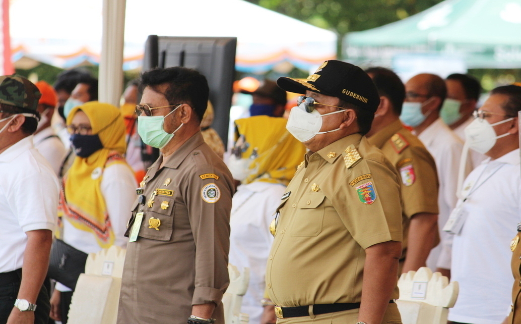 Direktur Polinela Menghadiri Peluncuran Program Kartu Petani Berjaya Propinsi Lampung