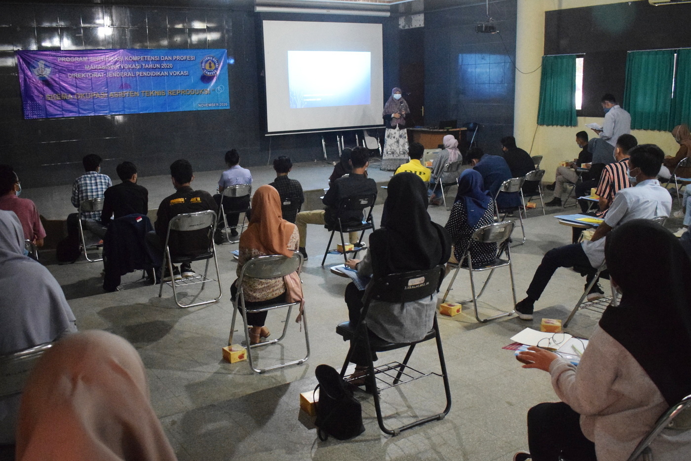 Program Sertifikasi Kompetensi dan Profesi Mahasiswa Vokasi Tahun 2020 Politeknik Negeri Lampung