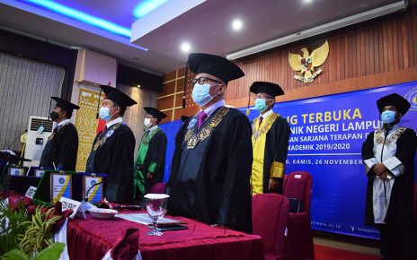 286 Mahasiswa Polinela Ikuti Wisuda Daring