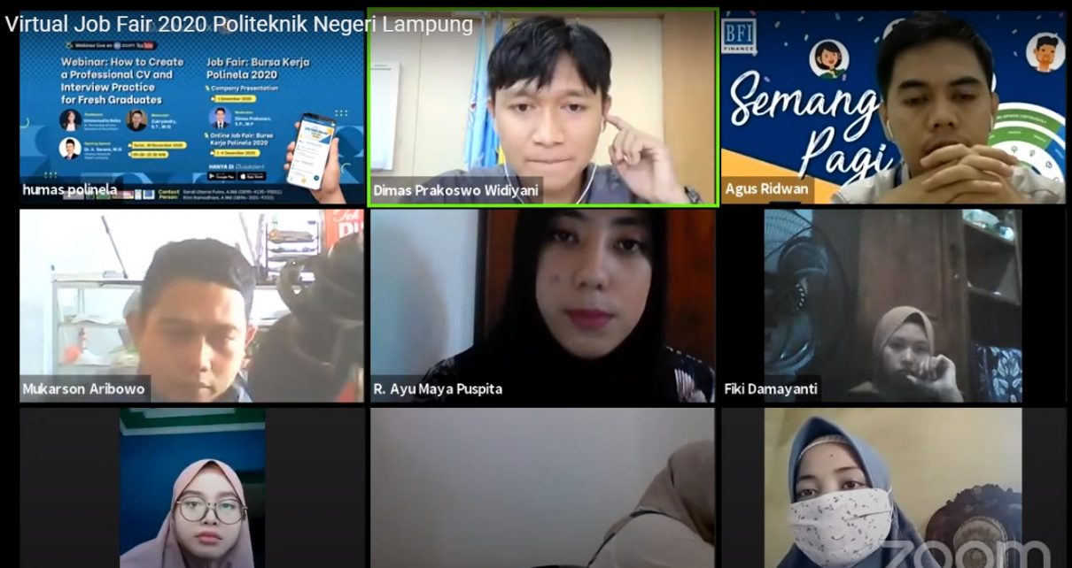 Virtual Job Fair 2020 Polinela