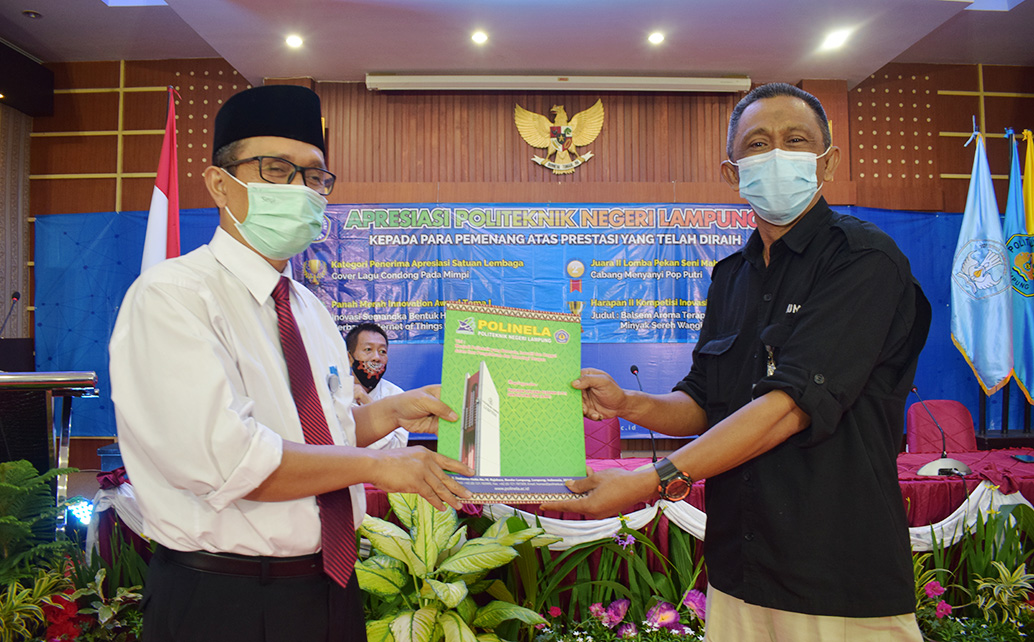 Gelar "Anugerah Prestasi 2020" bagi Civitas Akademika Polinela