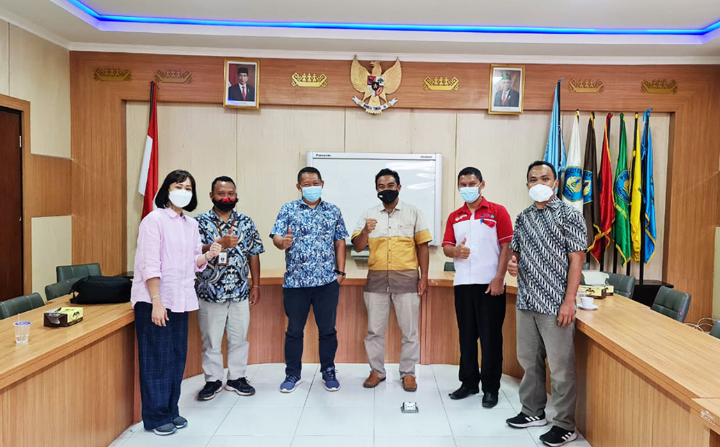 Audiensi Badan Penyuluhan dan Pengembangan Sumber Daya Manusia Pertanian di Polinela