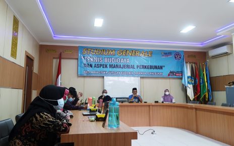 Stadium Generale “Teknis Budidaya Dan Aspek Menejerial Perkebunan” Jurusan Budidaya Tanaman Perkebunan