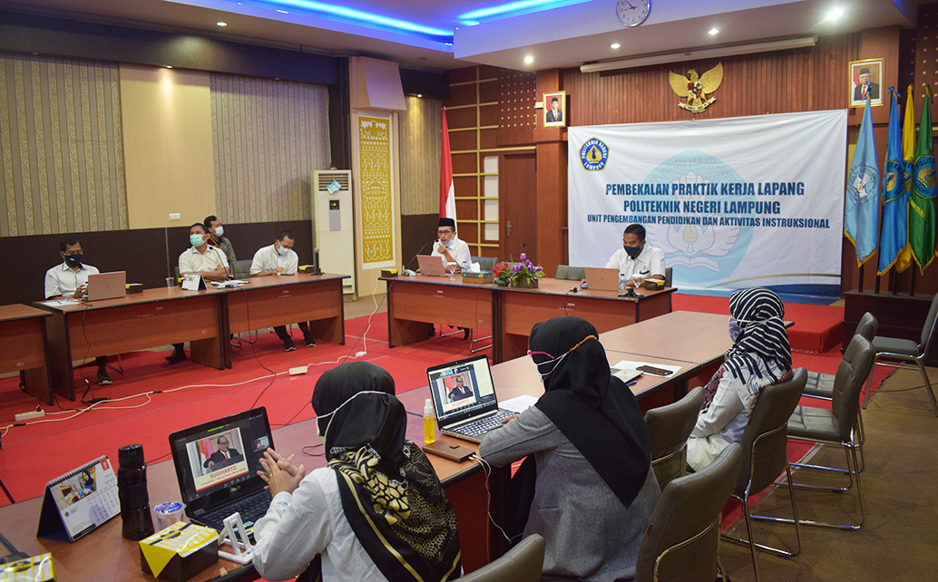 841 Mahasiswa Polinela Mengikuti Pembekalan Praktik Kerja Lapang