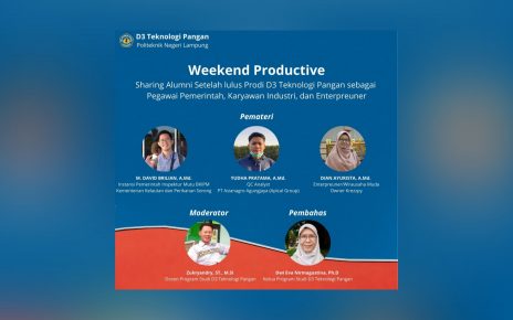 Weekend Productive (Series 1) - D3 Teknologi Pangan Polinela