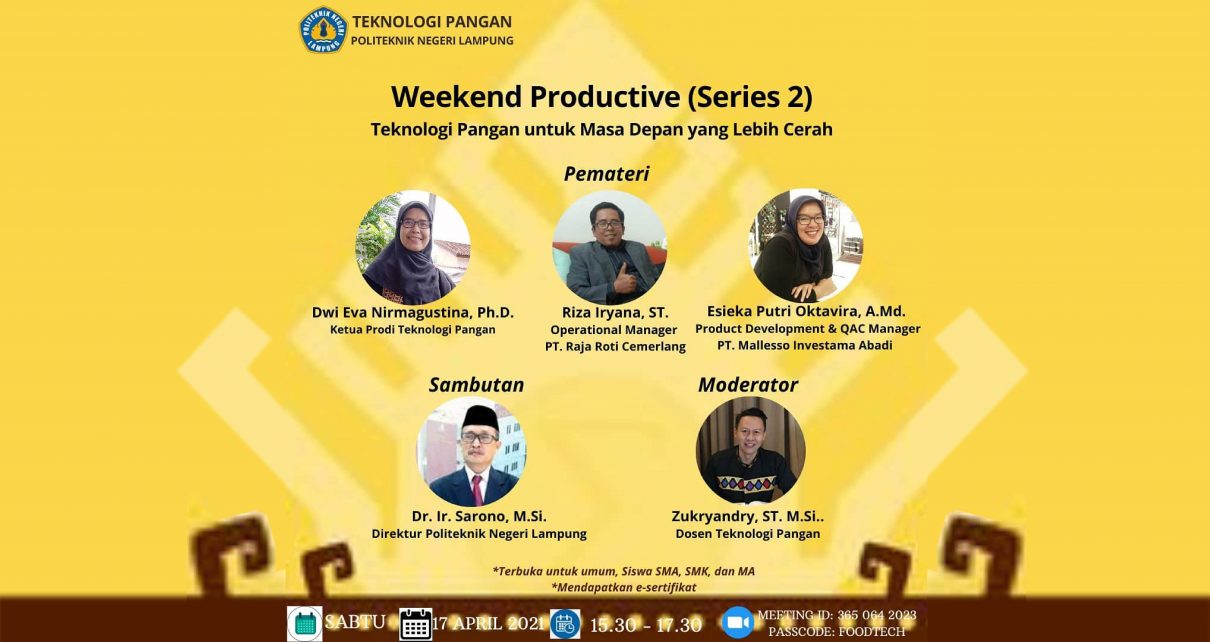 WEEKEND PRODUCTIVE (Series 2)