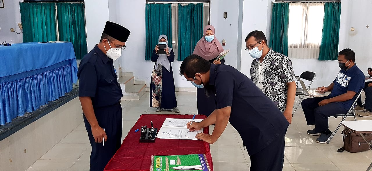 Penandatanganan Perjanjian Kinerja Tahun Anggaran 2021