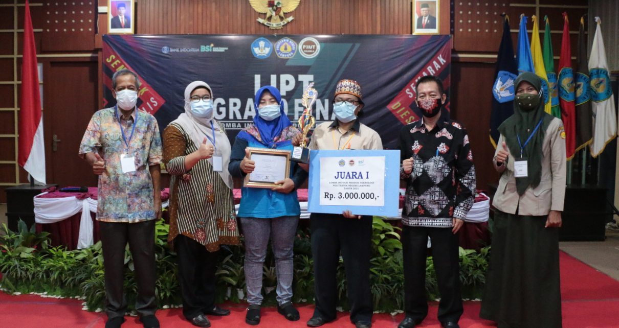 “Kopiah Pelepah Pinang” Juarai Lomba Inovasi Produk Teknologi (LIPT) Politeknik Negeri Lampung
