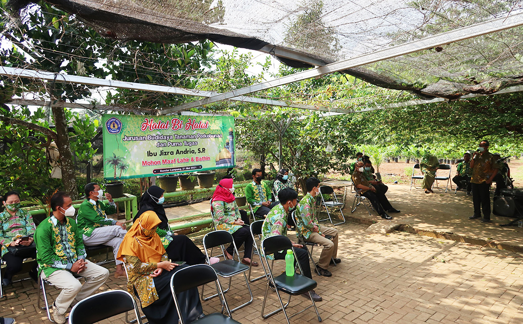 Polinela_Halal Bihalal Jurusan Budidaya Tanaman Perkebunan