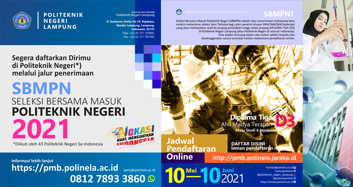 sbmpn polinela tahun 2021