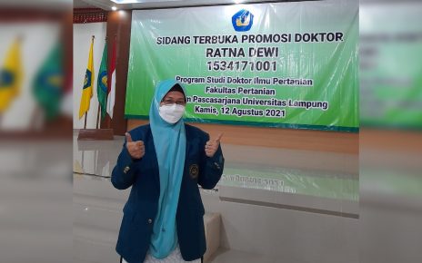 Ratna Dewi Tambah jumlah Doktor di Politeknik Negeri Lampung