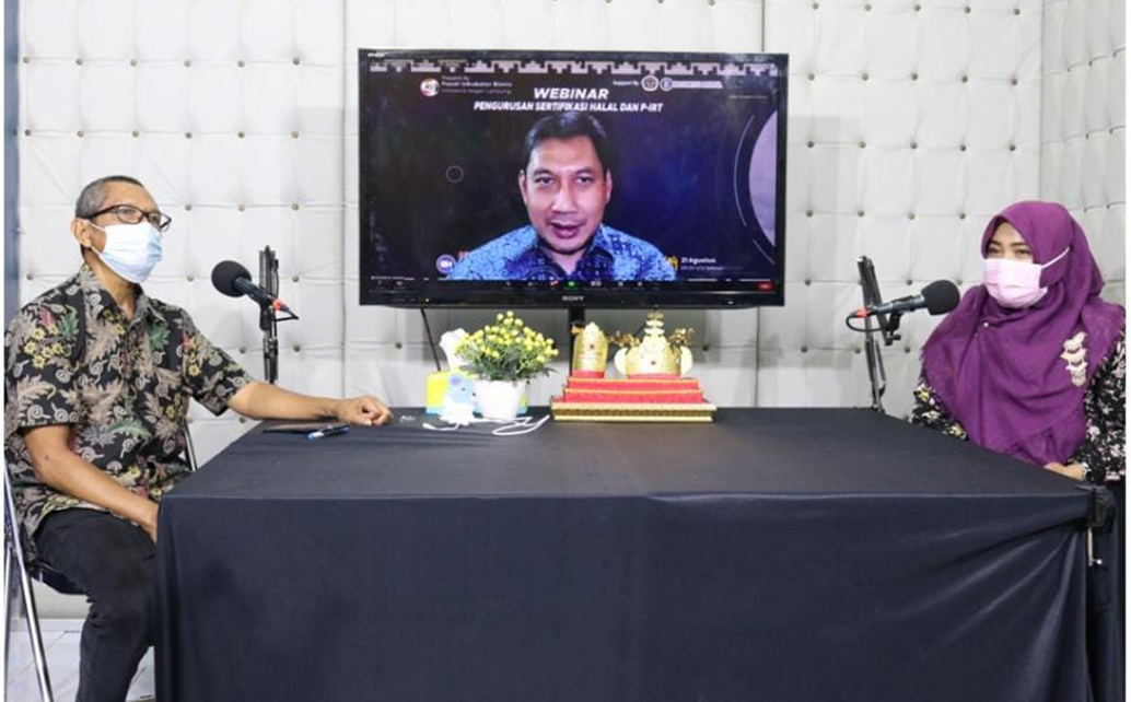 Webinar Sertifikasi Halal dan P-IRT