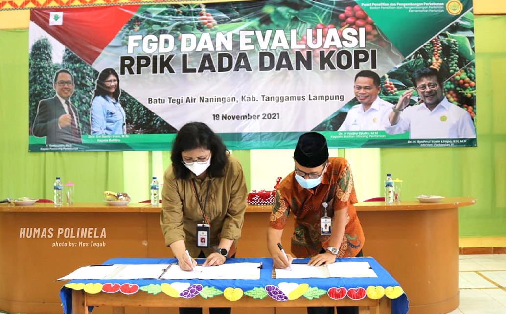 Polinela - FGD dan Evaluasi RPIK Lada dan Kopi