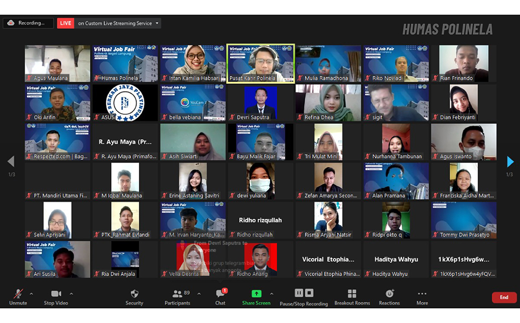 Polinela_Virtual Job Fair Polinela 2021