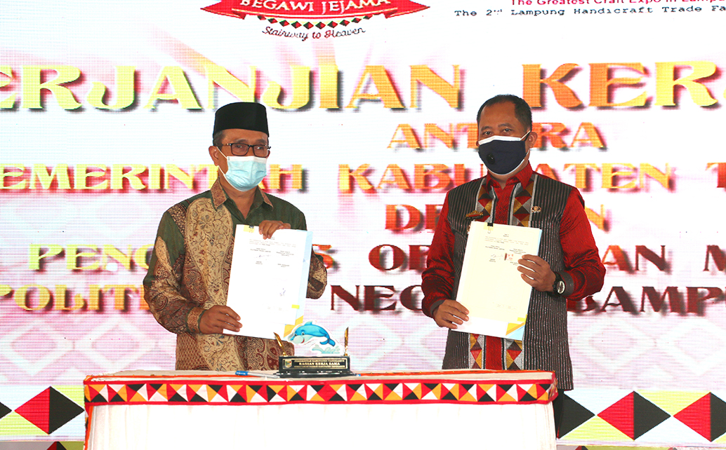 Polinela - MoU Kabupaten Tanggamus