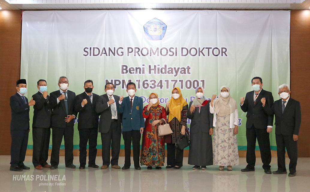 Polinela - Sidang Promosi Doktor Beni Hidayat-01