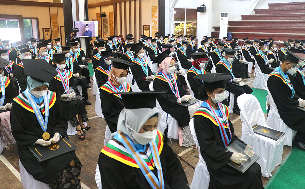 Sidang Senat Terbuka Politeknik Negeri Lampung 30 Oktober 2021