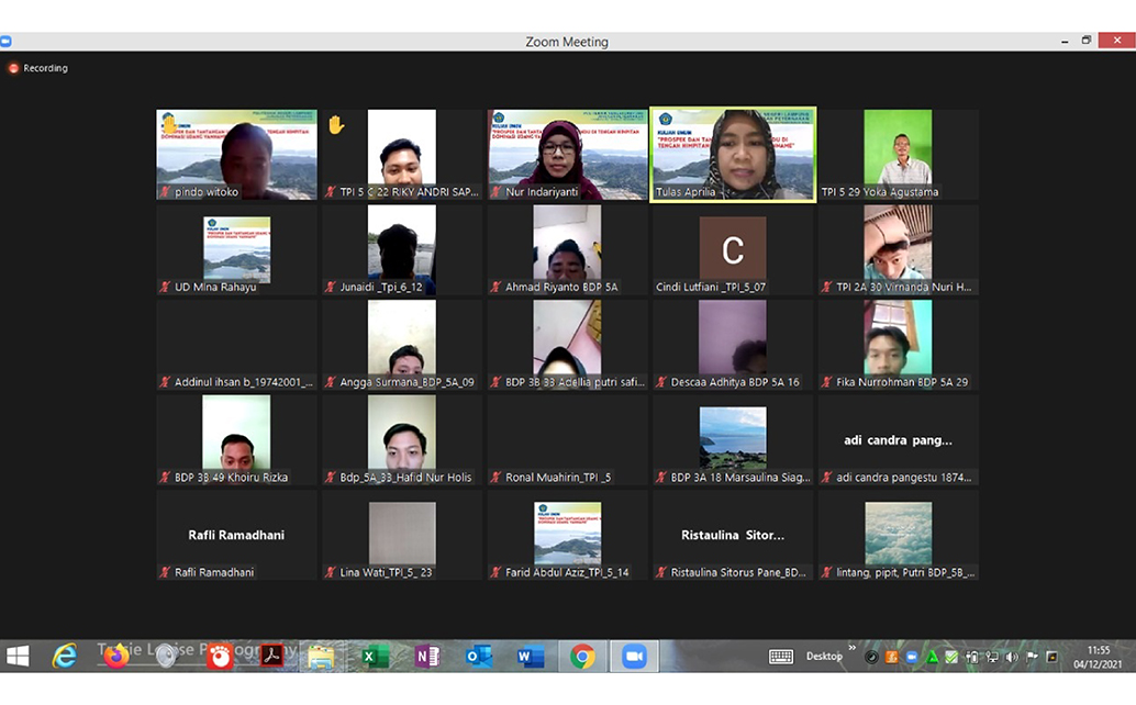 Kuliah Umum Jurusan Peternakan Teknologi Pembenihan Ikan 1