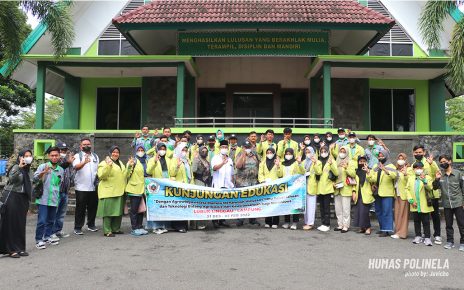 Polinela - Kunjungan Dosen dan Mahasiswa Program Studi Agribisnis Universitas Musi Rawas