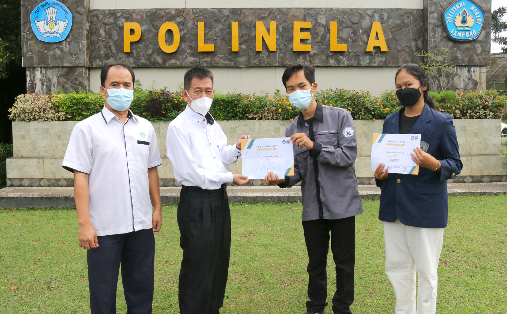 Polinela Penyerahan Penghargaan Juara 3 PKM Polinela