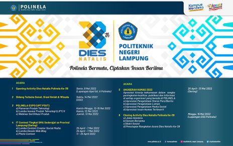 Polinela - Agenda Dies natalis Ke-38