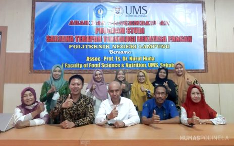 Polinela - Arah dan Pengembangan Program Studi Sarjana Terapan Teknologi Rekayasa Pangan