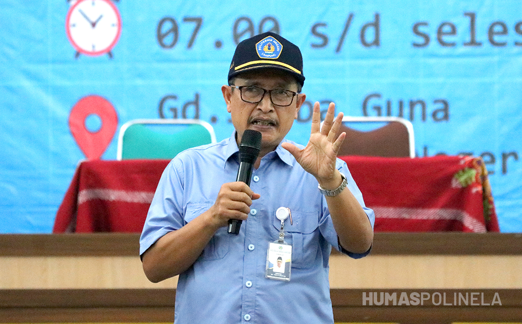 Polinela - Sarono Launching PKM Center dan PGTS