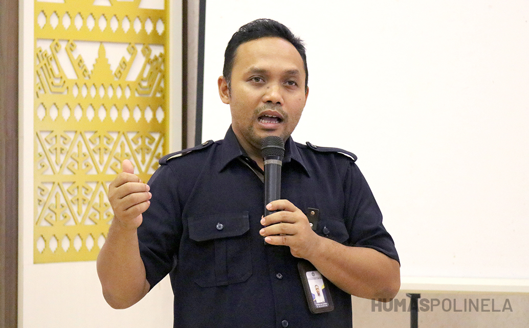 Sambutan Wakil Direktur III Polinela