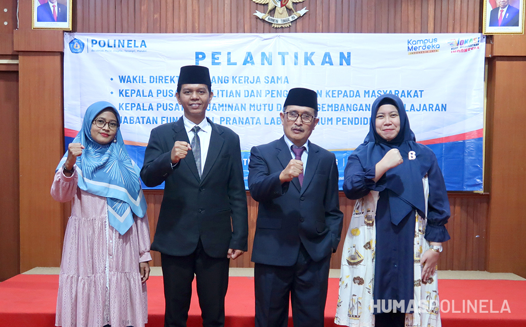 Citra Mulia, S.Pi.; Feny Setiawan, S.T.; dan Okta Uliana Murti, S.P. sebagai Fungsional Pranata Laboratorium Pendidikan