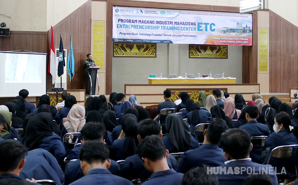 Pembekalan dan Kuliah Umum Magang Bersertifikat Program Entrepreneurship Training Center