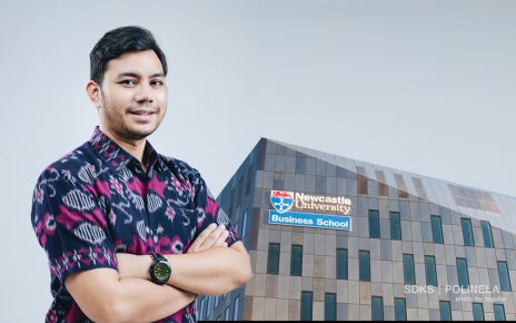 dosen polinela raih beasiswa lpdp program doktor luar negeri - newcastle university