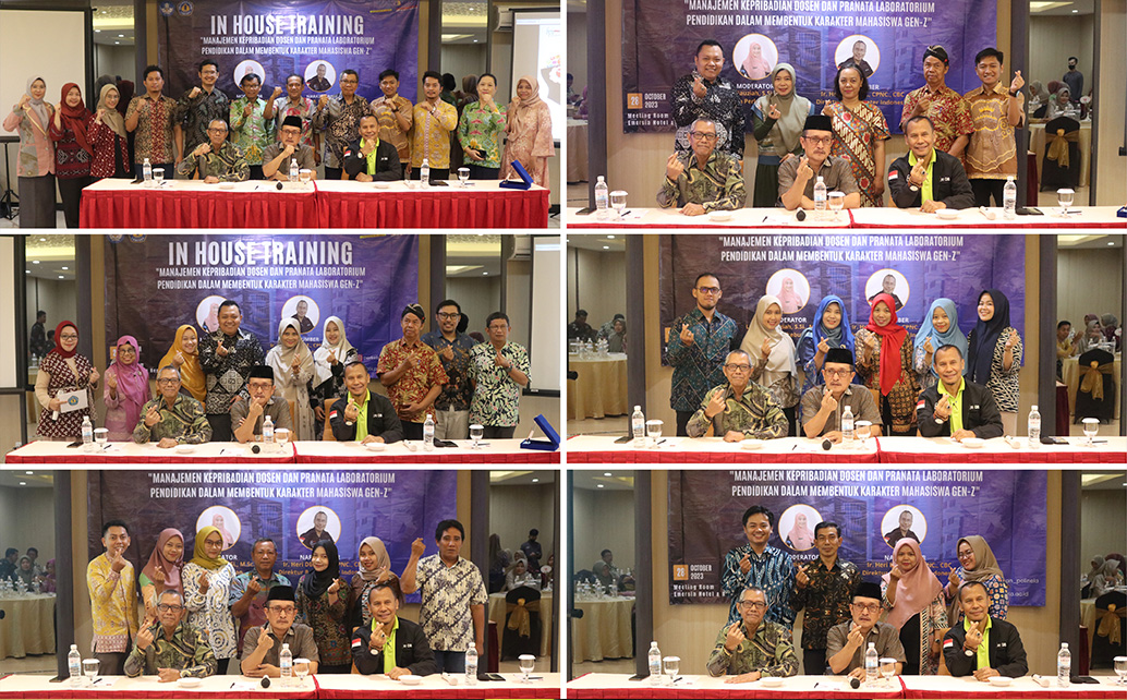 Foto Bersama Kegiatan In House Training Jurusan Budidaya Tanaman Perkebunan