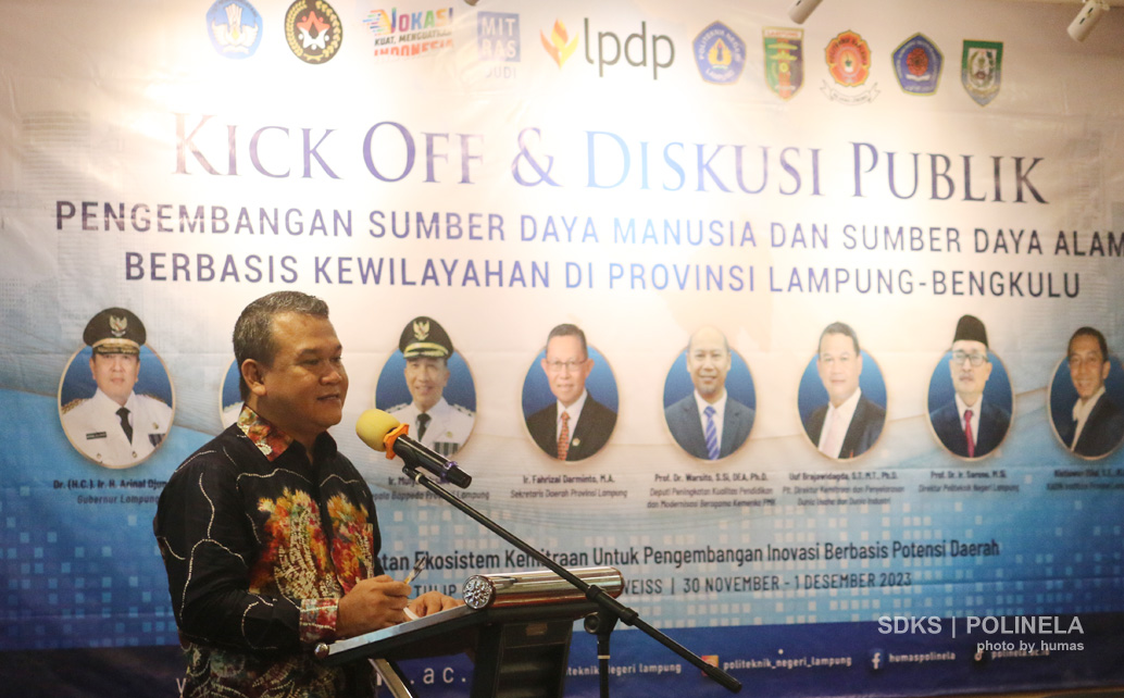 Uuf Brajawidagda, S.T., M.T., Ph.D dan Polinela