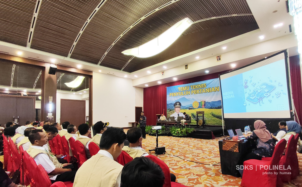 Polinela dukung Percepatan Transformasi Digital Penyuluh dan Produksi Sektor Pertanian dan Perikanan Pemprov Lampung