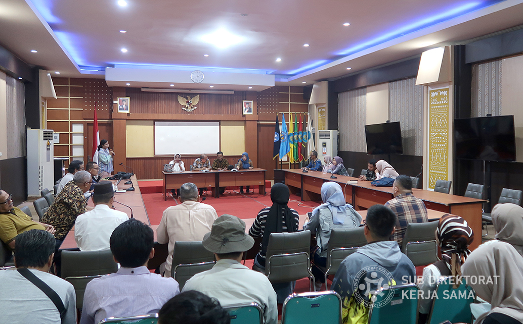 penerimaan dan diskusi kerjasama polinela dan unsri